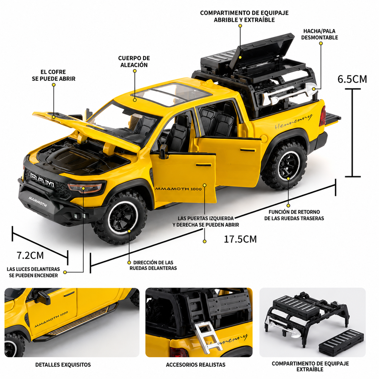 Collectible RAM TRX with Lights and Sound