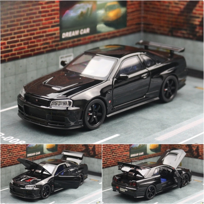 Collectible Nissan Skyline GTR with LED Lights and Sound