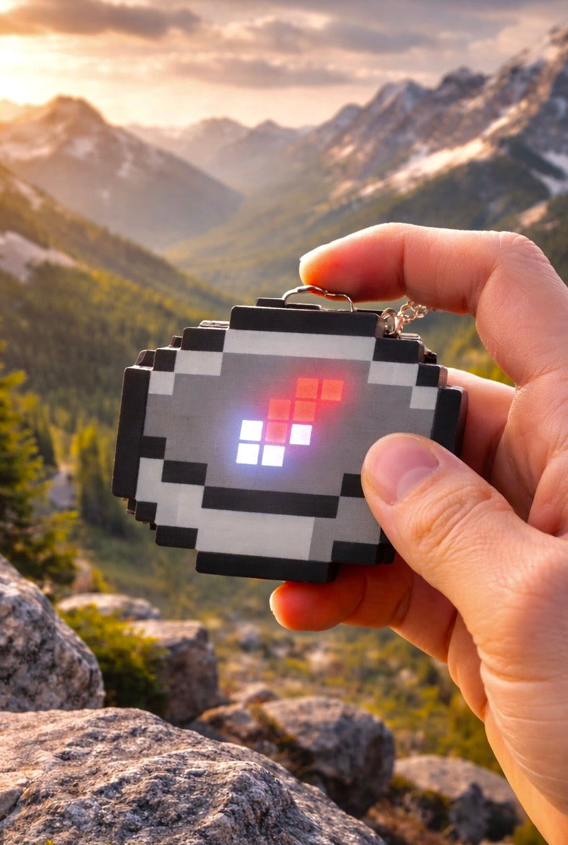 Classic Compass Keychain