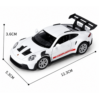 Collectible Porsche GT3 RS with LED Lights and Sound