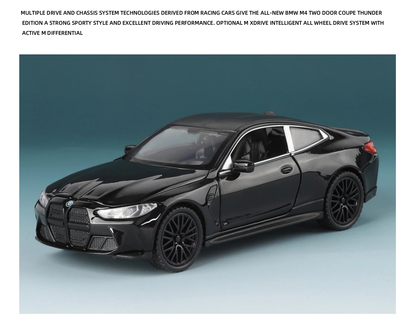 BMW M4 Coleccionable Con Luces Led y Sonido
