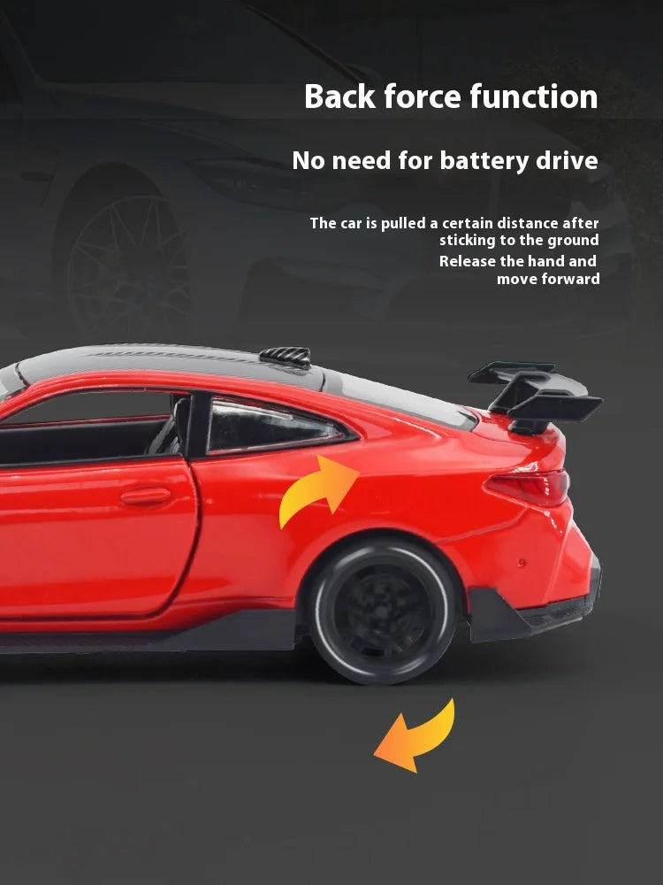 BMW M4 Coleccionable Con Luces Led y Sonido