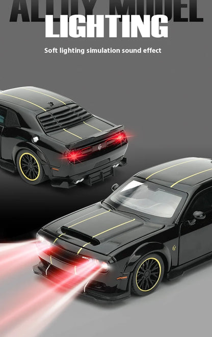 Dodge Hellcat Coleccionable Con Luces Led y Sonido