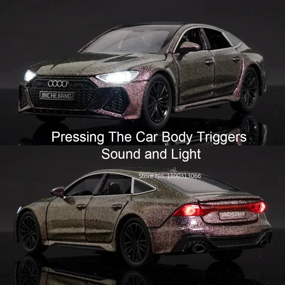 Audi Rs7 Coleccionable Con Luces Led y Sonido