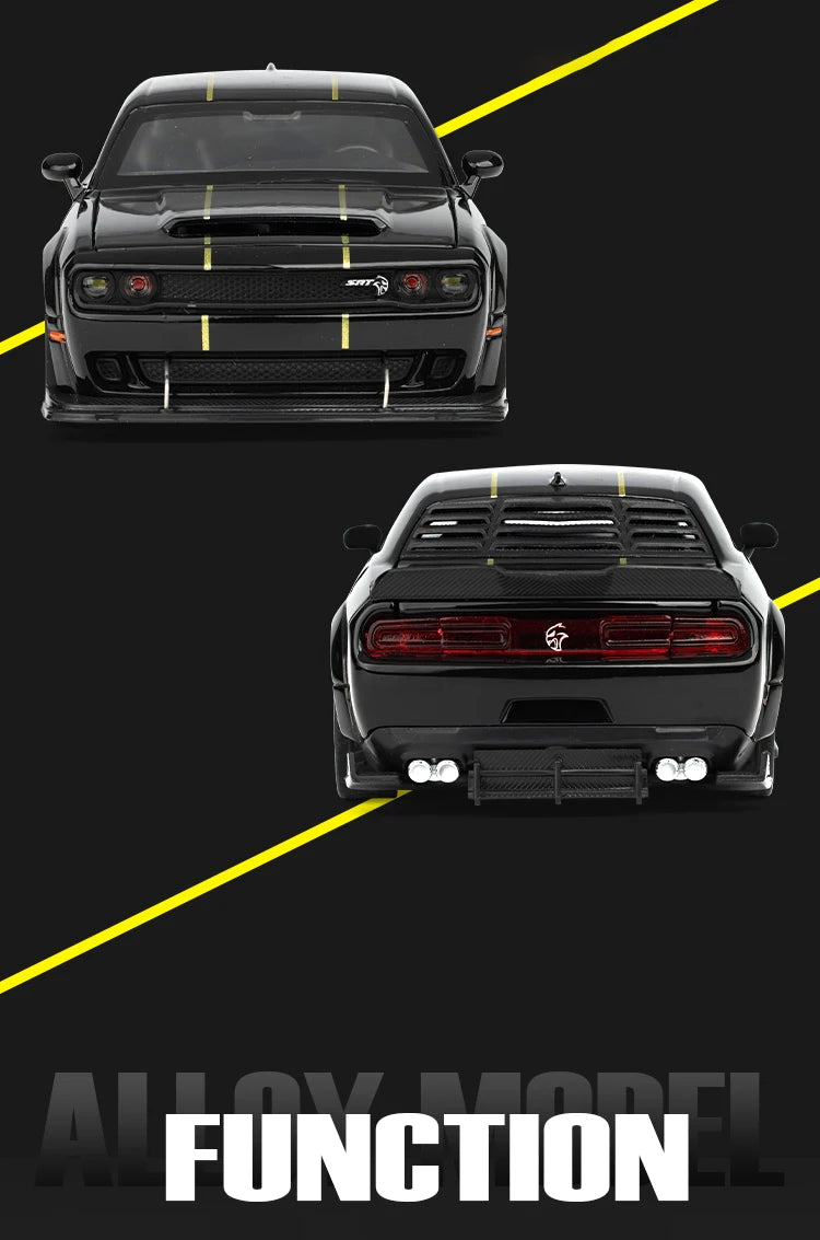 Dodge Hellcat Coleccionable Con Luces Led y Sonido