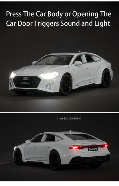 Audi Rs7 Coleccionable Con Luces Led y Sonido