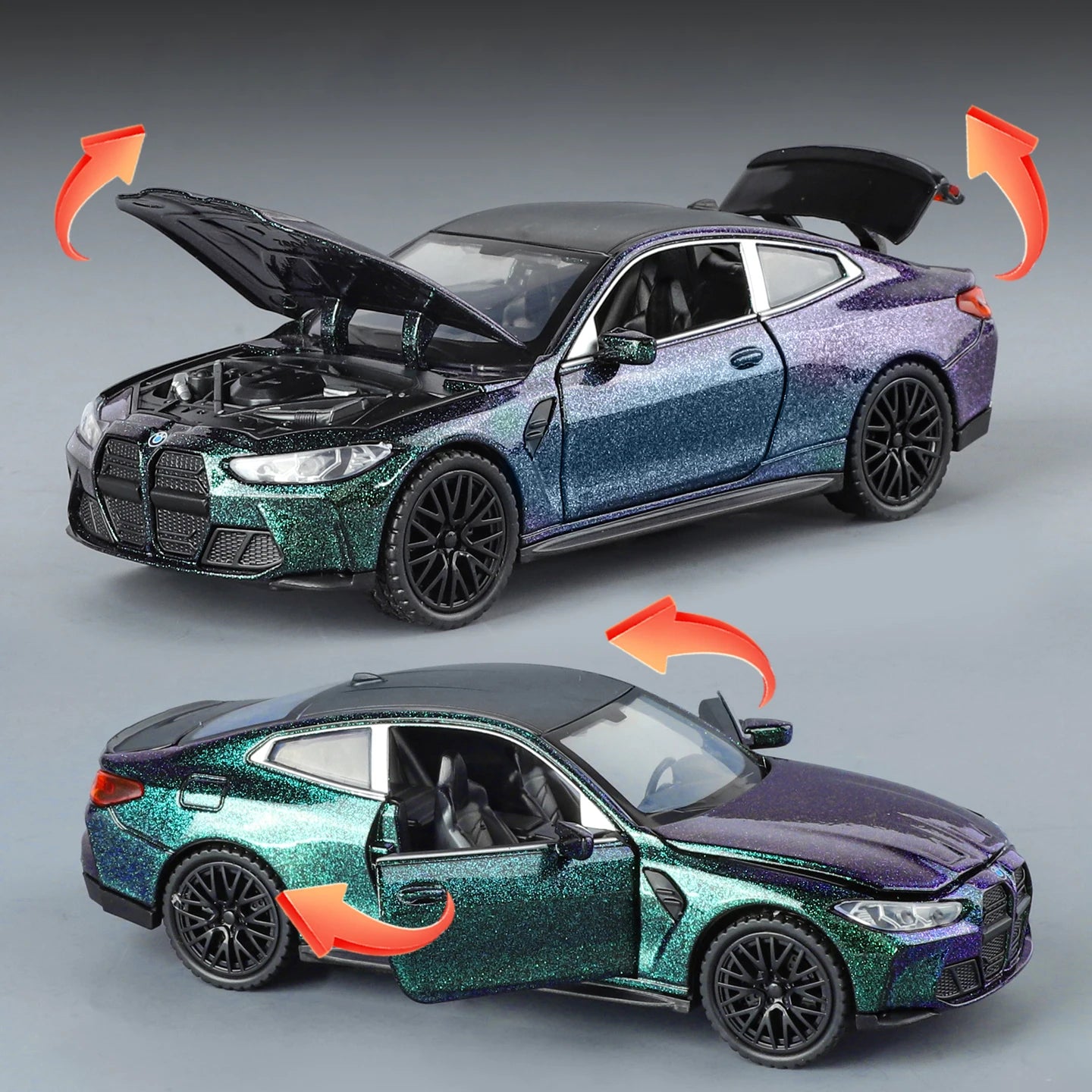 BMW M4 Coleccionable Con Luces Led y Sonido
