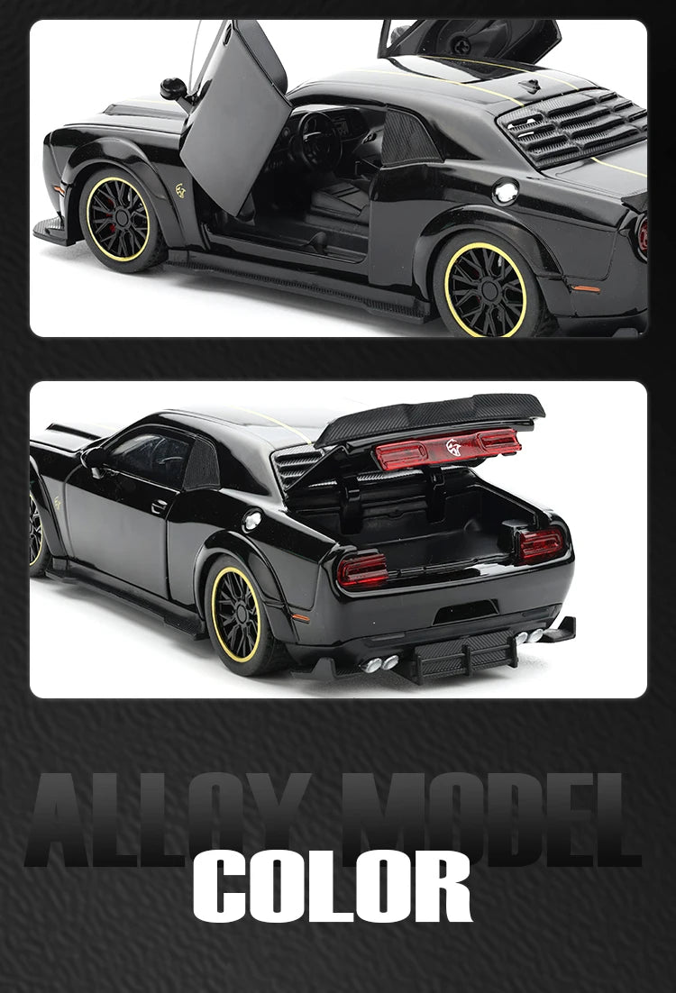 Dodge Hellcat Coleccionable Con Luces Led y Sonido