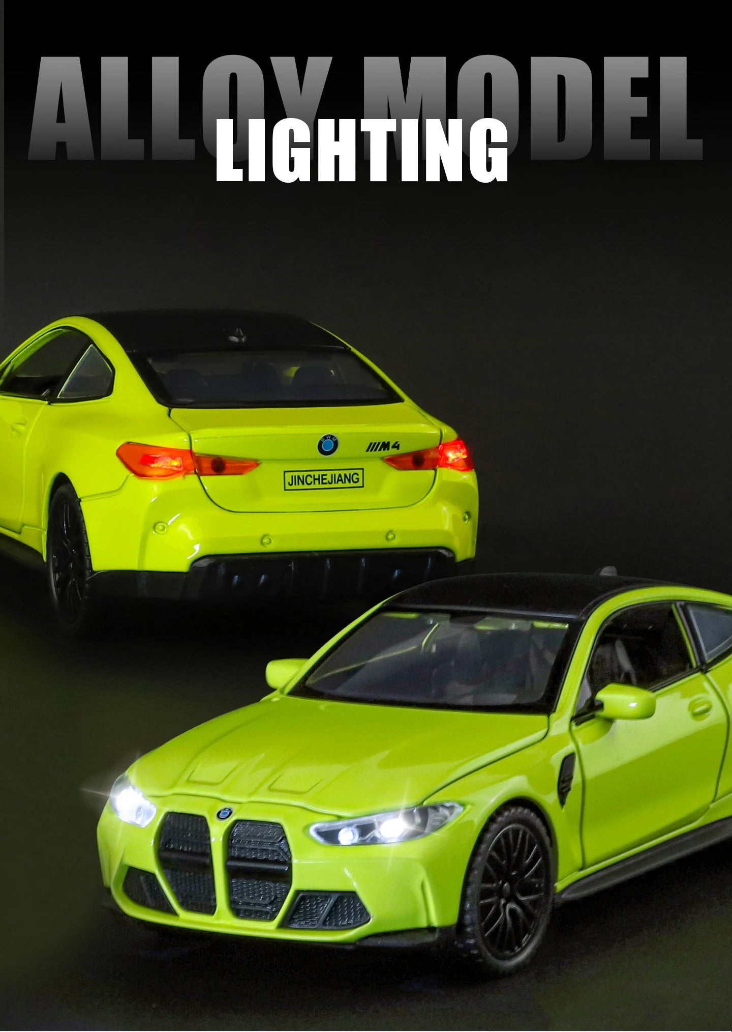 BMW M4 Coleccionable Con Luces Led y Sonido