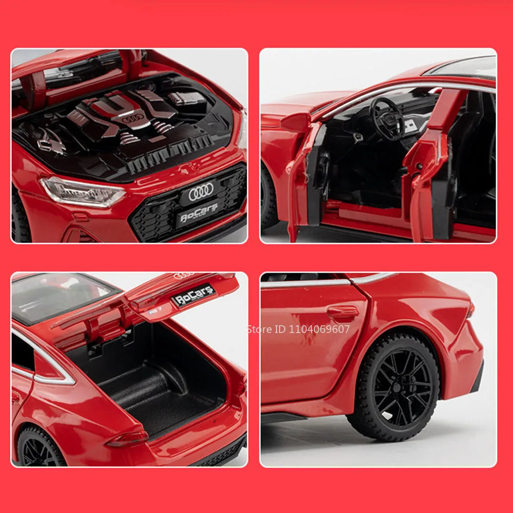 Audi Rs7 Coleccionable Con Luces Led y Sonido