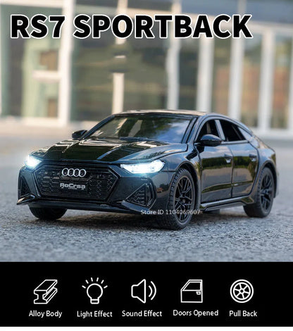 Audi Rs7 Coleccionable Con Luces Led y Sonido