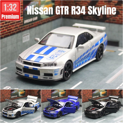 Nissan Skyline GTR Coleccionable Con Luces Led y Sonido