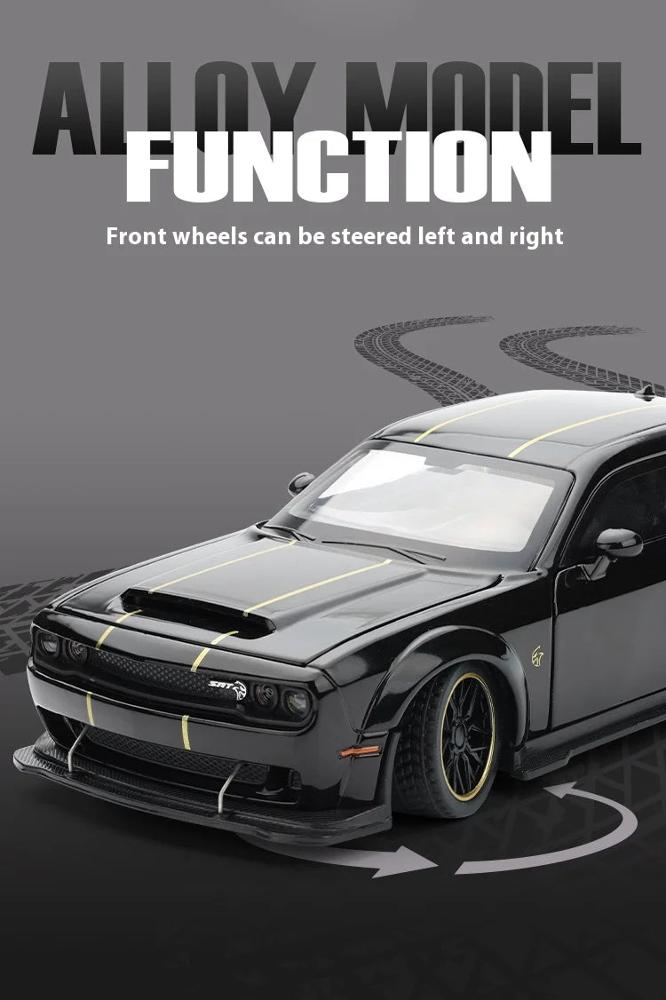 Dodge Hellcat Coleccionable Con Luces Led y Sonido