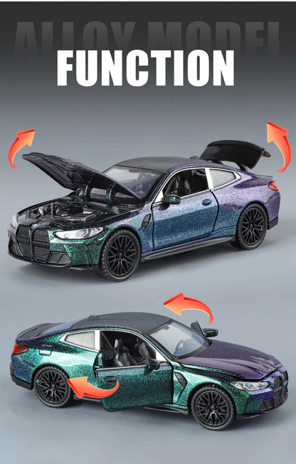 BMW M4 Coleccionable Con Luces Led y Sonido