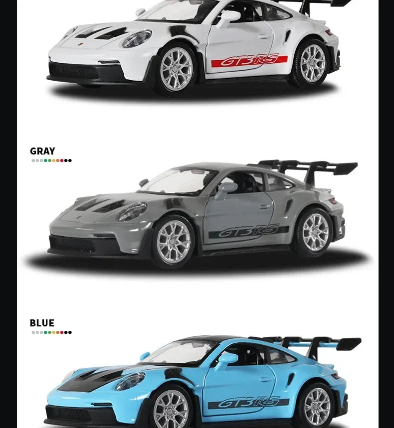 Porsche GT3 RS Coleccionable Con Luces Led y Sonido