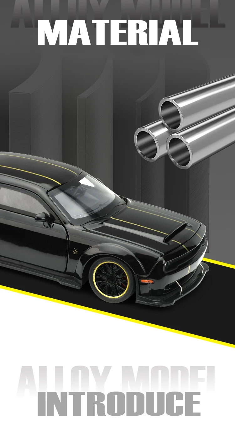 Dodge Hellcat Coleccionable Con Luces Led y Sonido