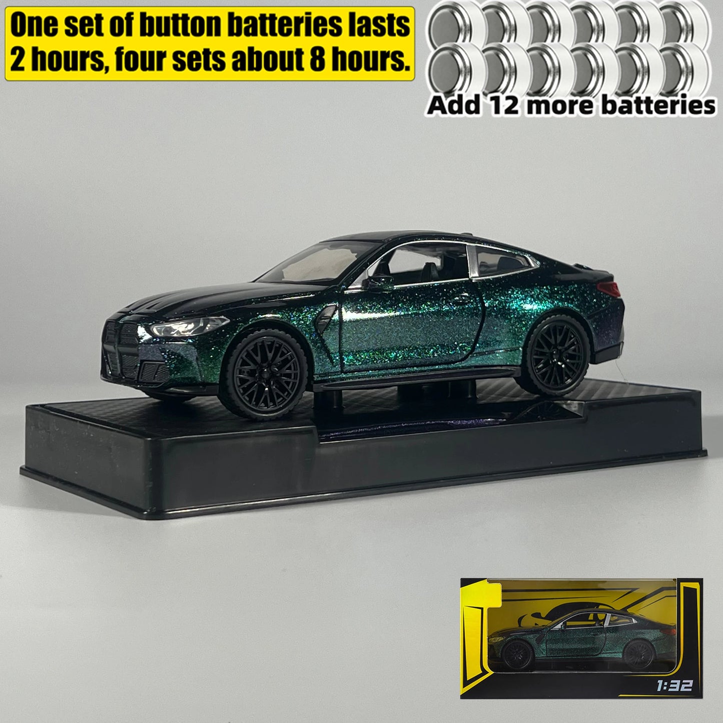 BMW M4 Coleccionable Con Luces Led y Sonido