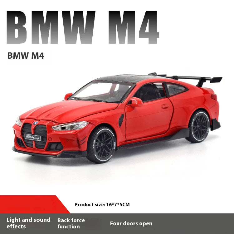 BMW M4 Coleccionable Con Luces Led y Sonido