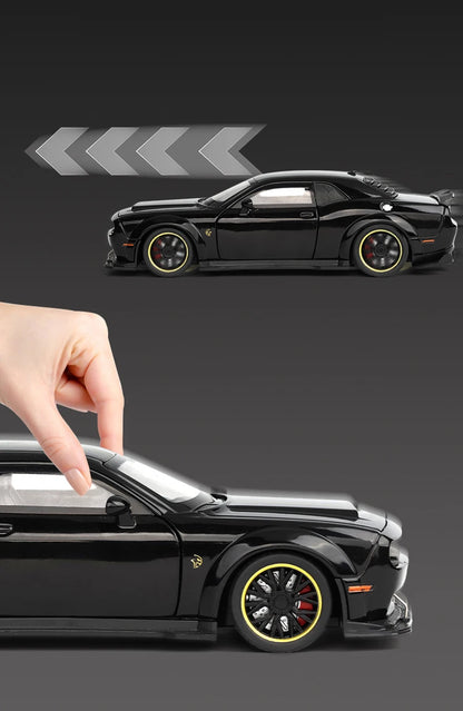 Dodge Hellcat Coleccionable Con Luces Led y Sonido