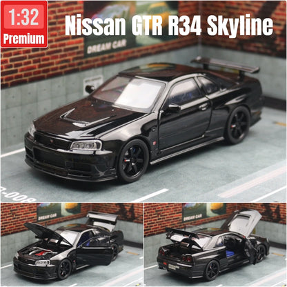 Nissan Skyline GTR Coleccionable Con Luces Led y Sonido