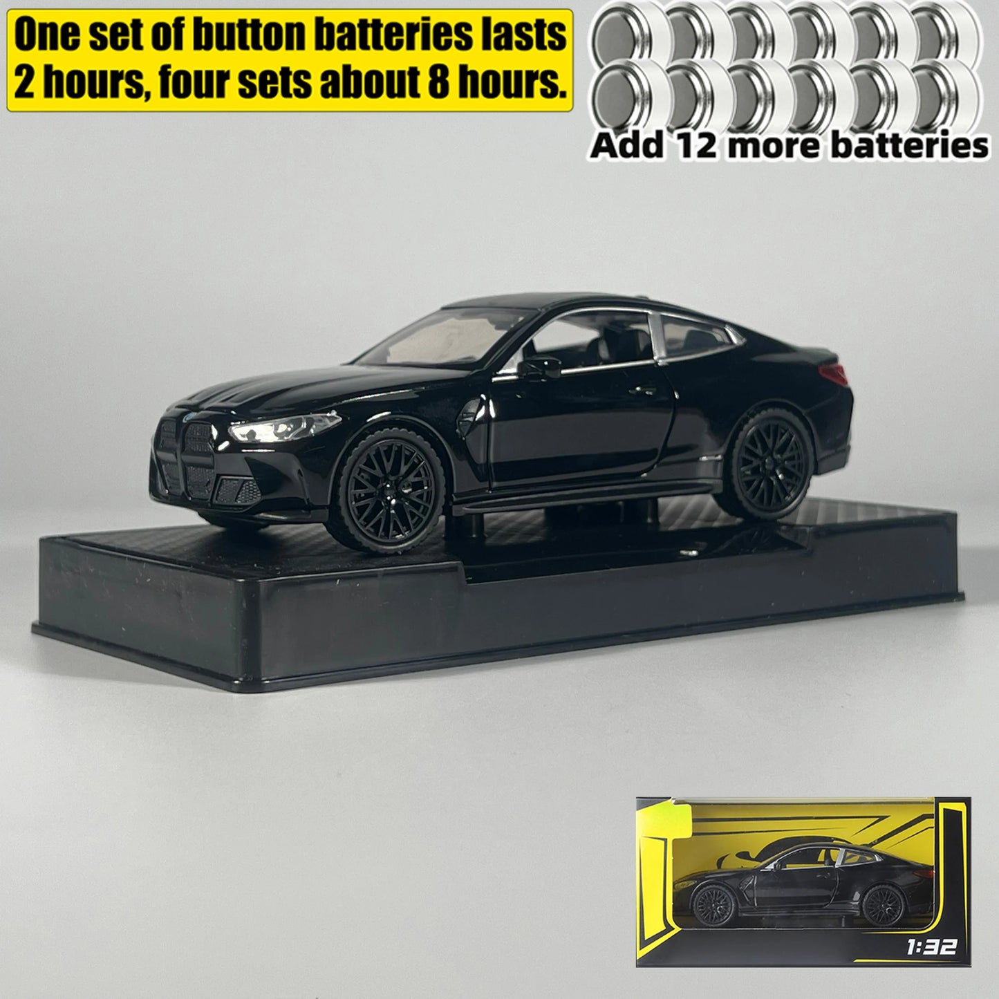 BMW M4 Coleccionable Con Luces Led y Sonido
