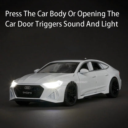 Audi Rs7 Coleccionable Con Luces Led y Sonido