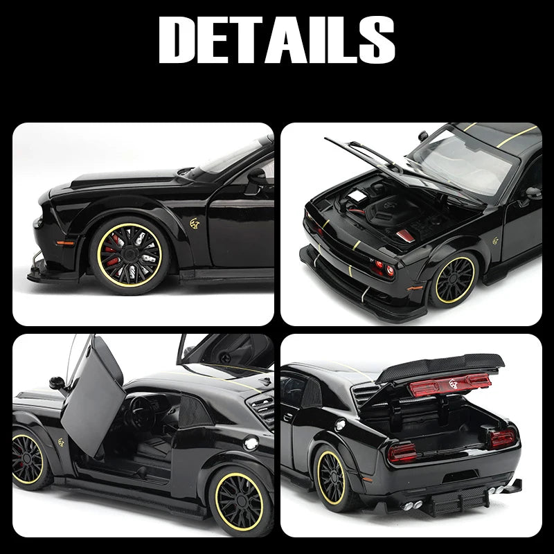 Dodge Hellcat Coleccionable Con Luces Led y Sonido