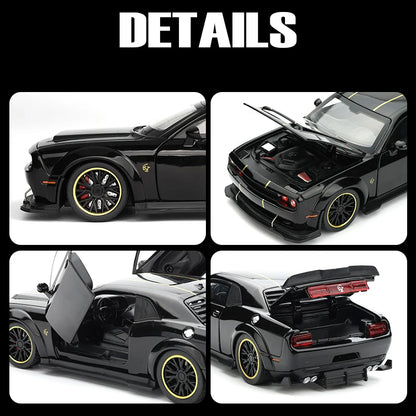 Dodge Hellcat Coleccionable Con Luces Led y Sonido